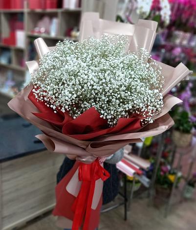 Букет цветов из: Гипсофила в Залимане