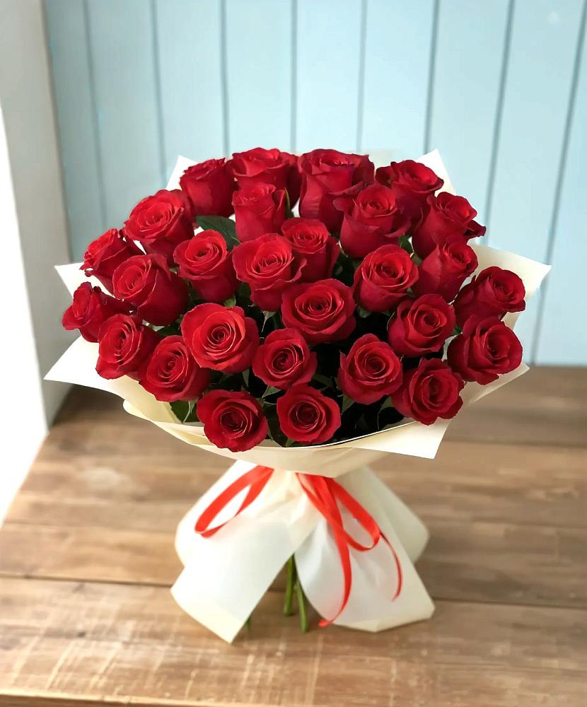 Букет 29 Красных роз в Залимане