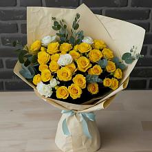 Букет цветов из:  Розы в Залимане