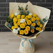 Букет цветов из:  Розы в Залимане