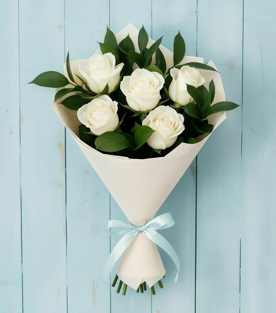 Букет цветов из: Розы в Залимане