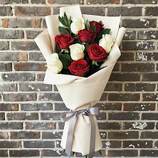 Букет цветов из:  Розы в Залимане