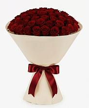 Букет 101 Бордовая роза Блэк Бакарра в Залимане