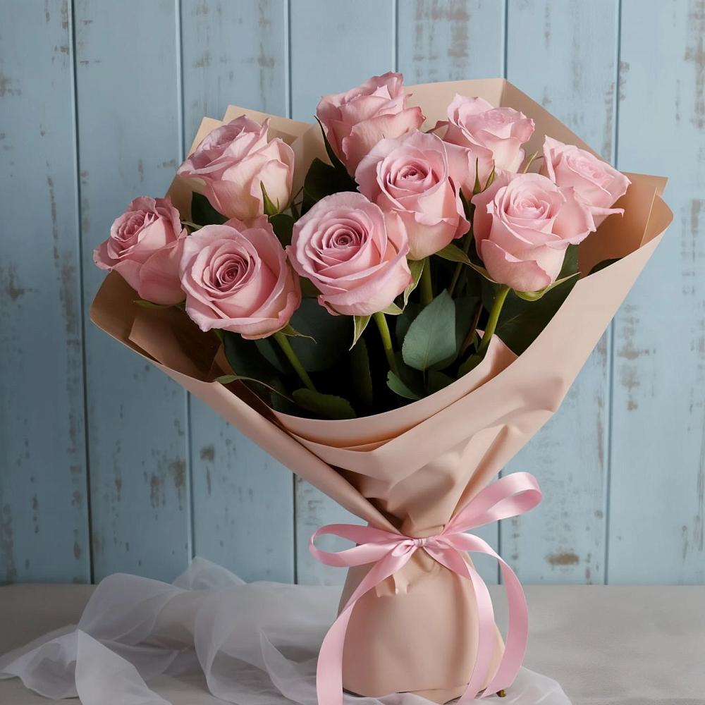 Букет цветов из: Розы в Залимане