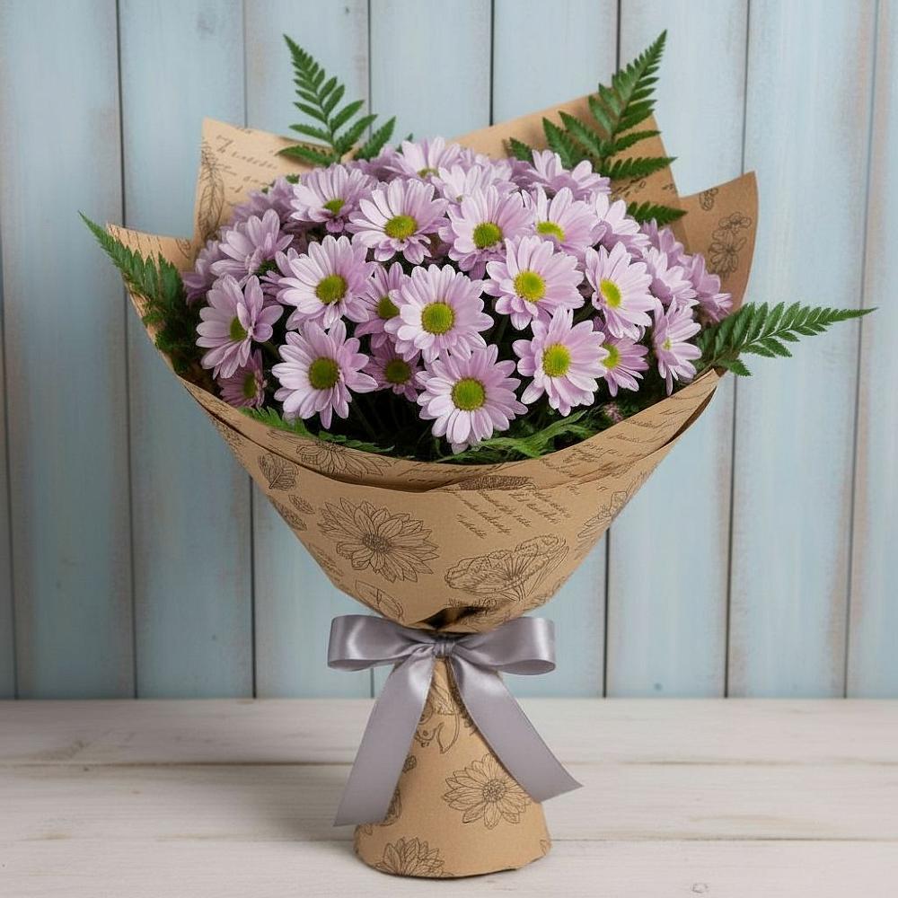 Букет цветов из: Хризантемы в Залимане
