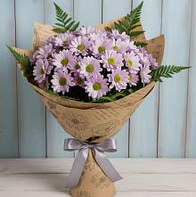 Букет цветов из:  Хризантемы в Залимане