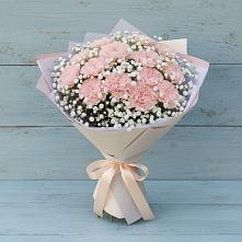 Букет цветов из:  Гвоздики в Залимане