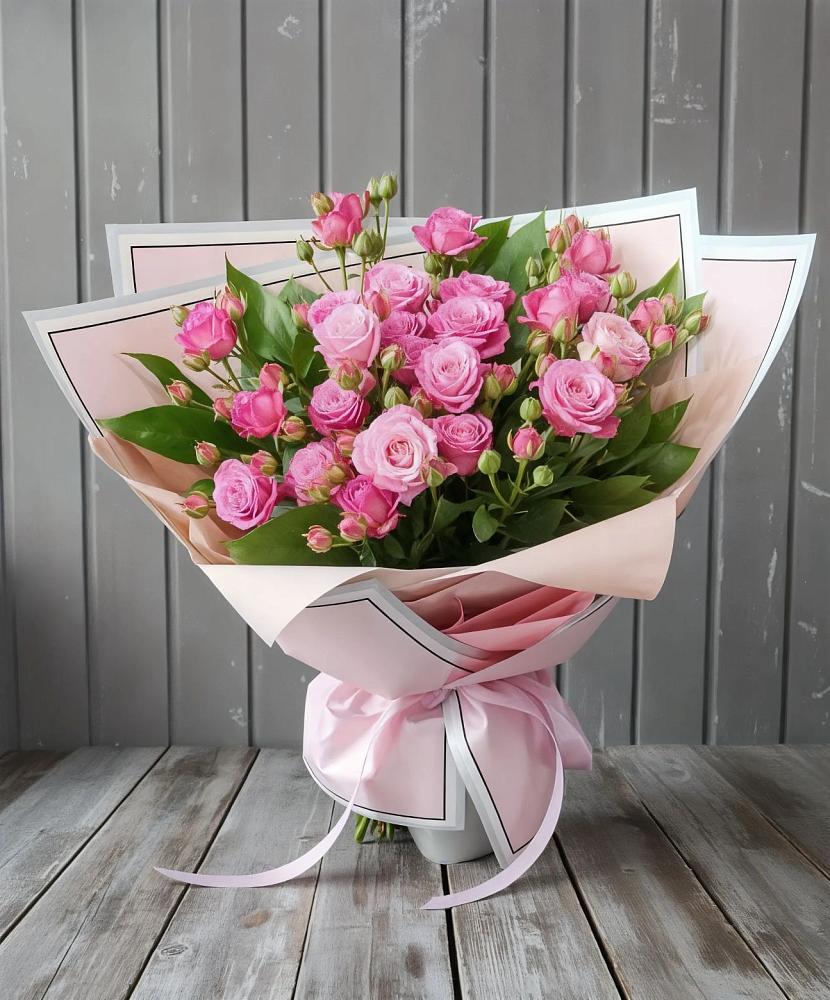 Букет Розовый кустик в Залимане