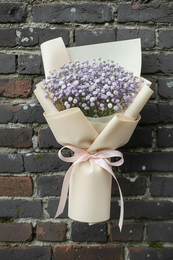 Букет цветов из: Гипсофила в Залимане