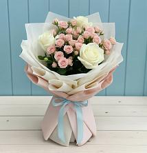 Букет цветов из:  Розы в Залимане