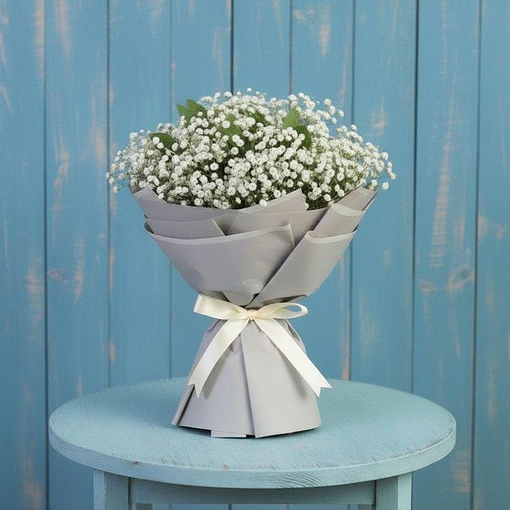 Букет цветов из: Гипсофила в Залимане