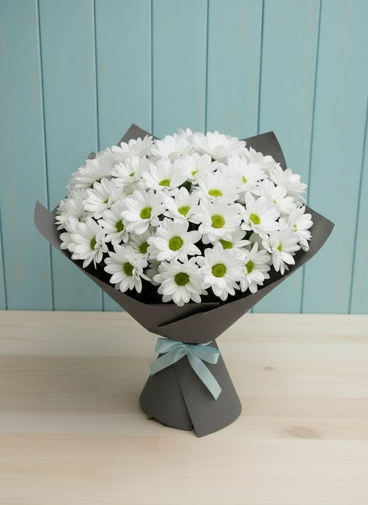 Букет цветов из: Хризантемы в Залимане