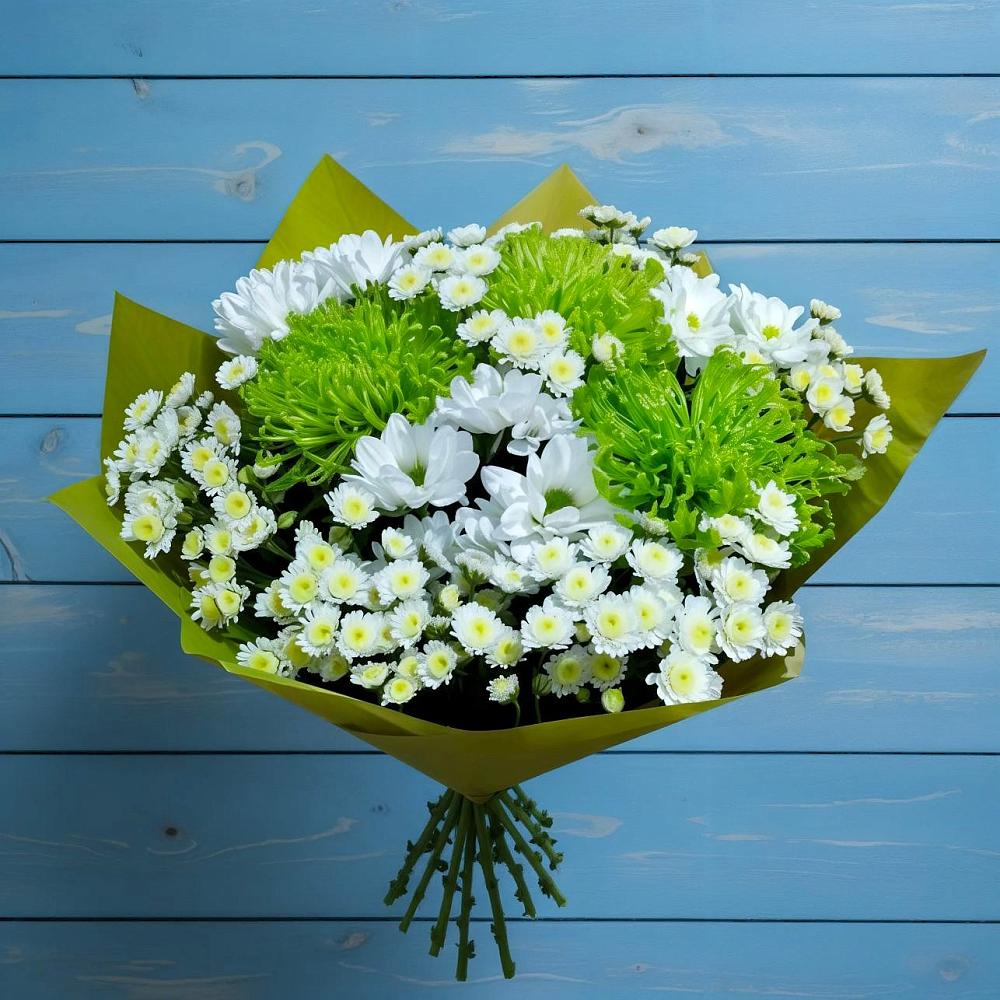 Букет цветов из: Хризантемы в Залимане
