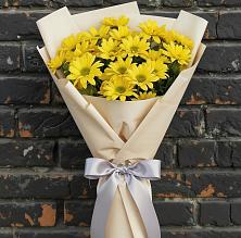 Букет цветов из:  Хризантемы в Залимане