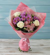 Букет цветов из:  Герберы #REPLACE_PRED# Залимане