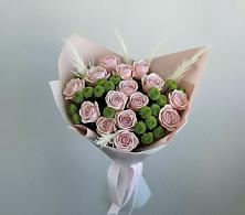 Букет цветов из:  Розы и Хризантемы в Залимане