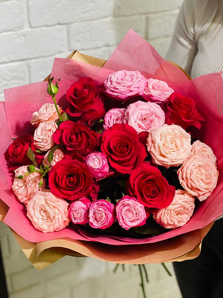 Букет цветов из: Розы в Залимане