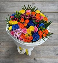 Букет цветов из:  Розы и Хризантемы в Залимане