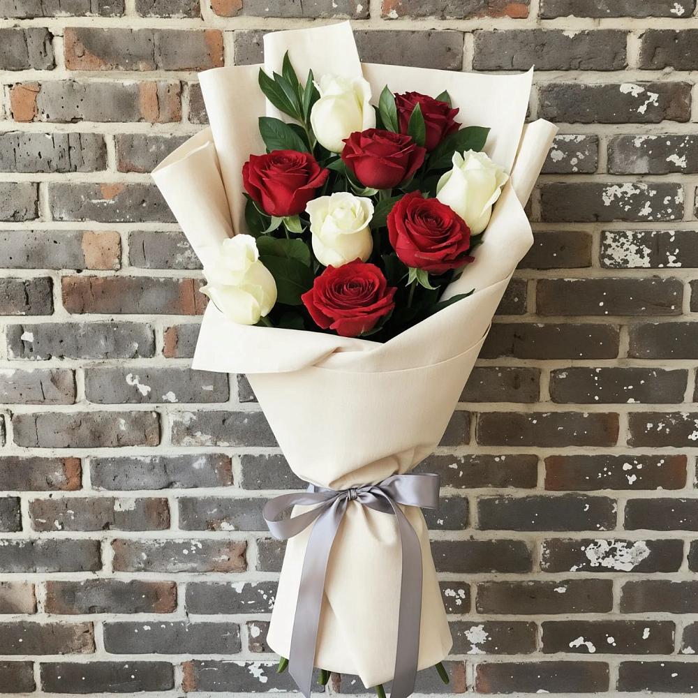 Букет цветов из: Розы в Залимане