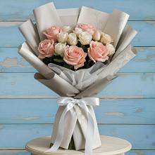 Букет цветов из:  Розы #REPLACE_PRED# Залимане