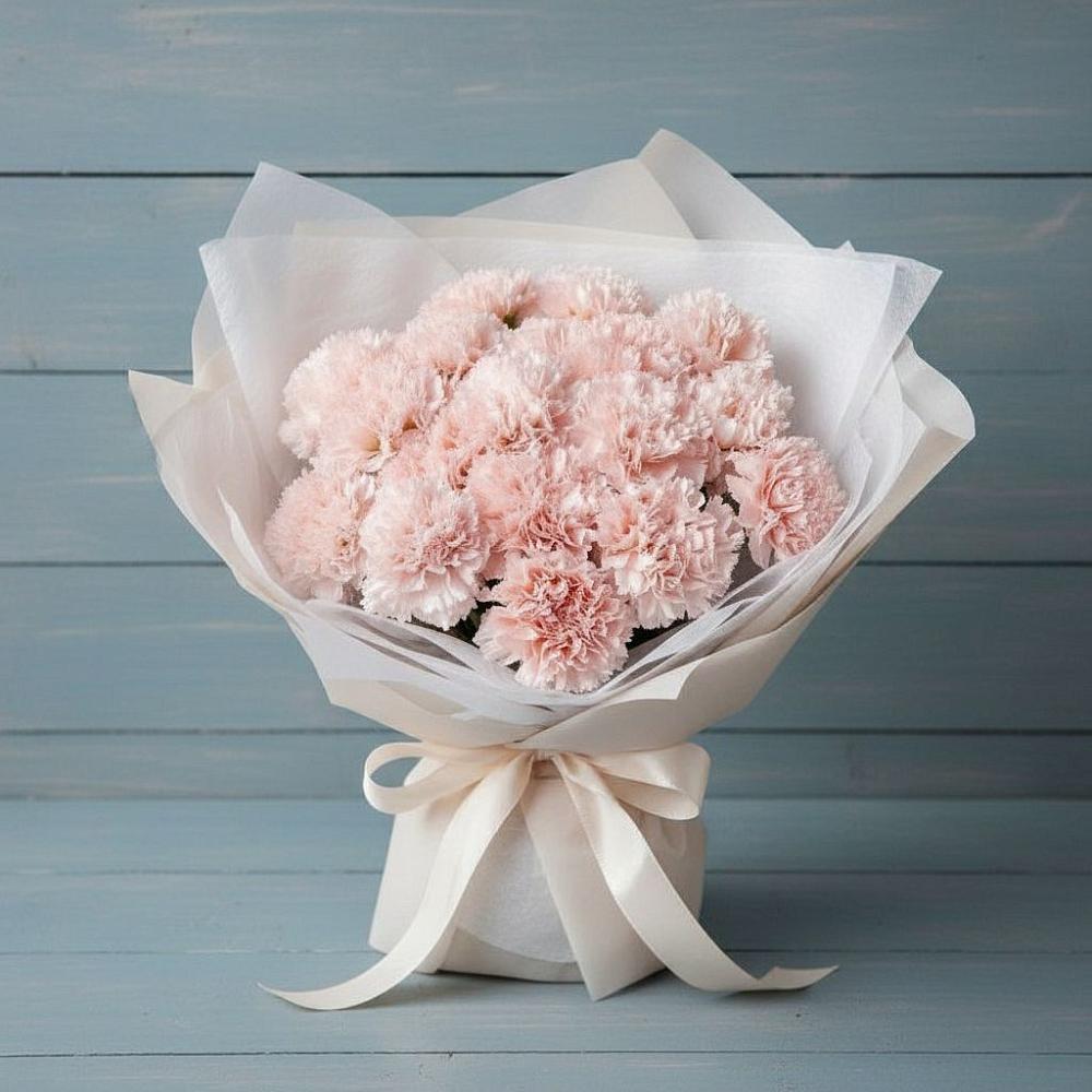 Букет цветов из: Гвоздики в Залимане