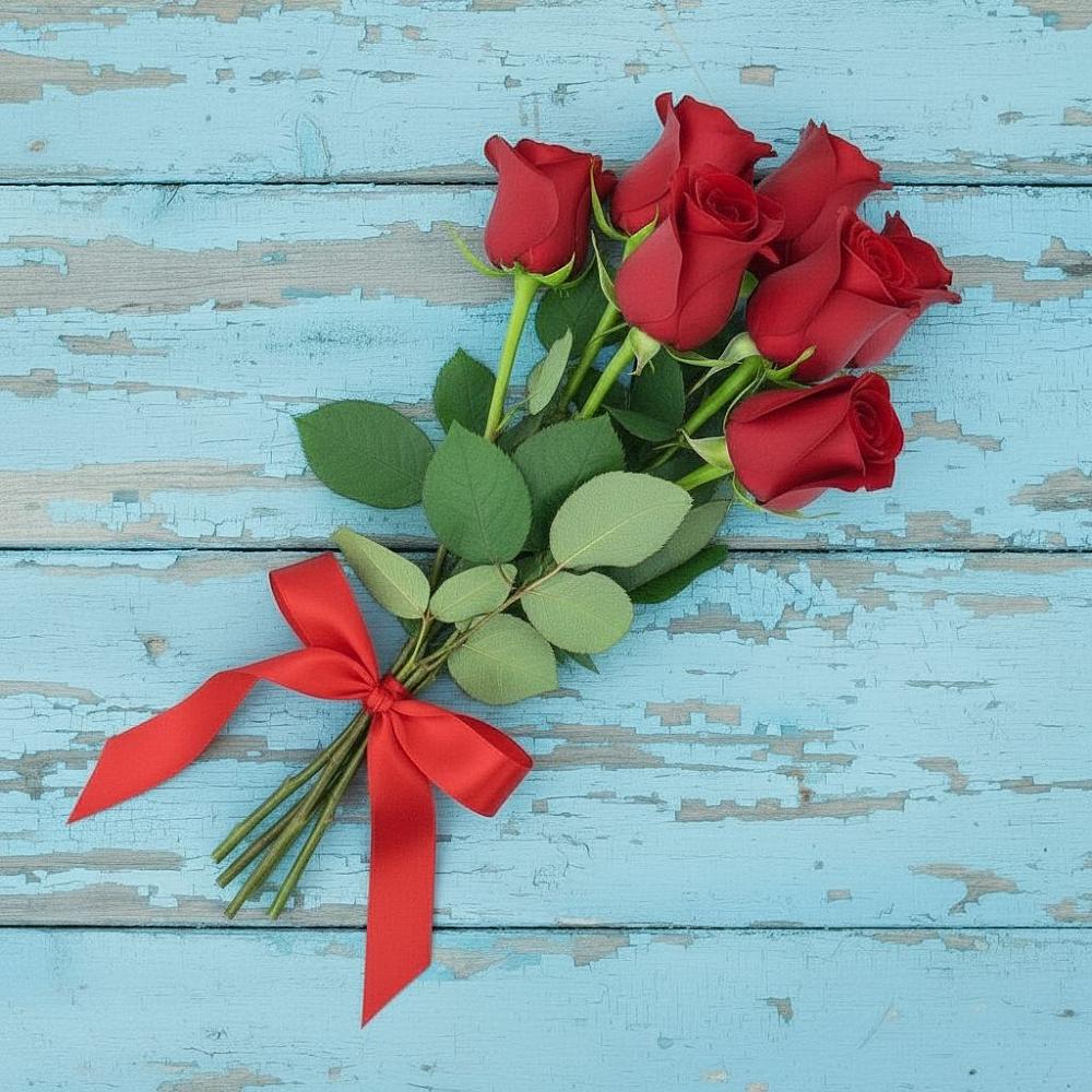 Букет Красные розы в Залимане