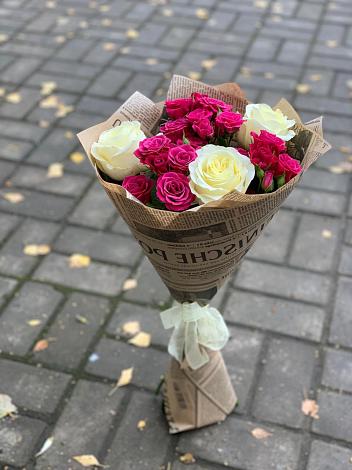 Букет цветов из: Розы в Залимане