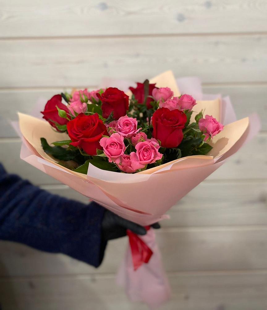 Букет цветов из: Розы в Залимане