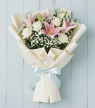 Букет цветов из:  Лилии в Залимане